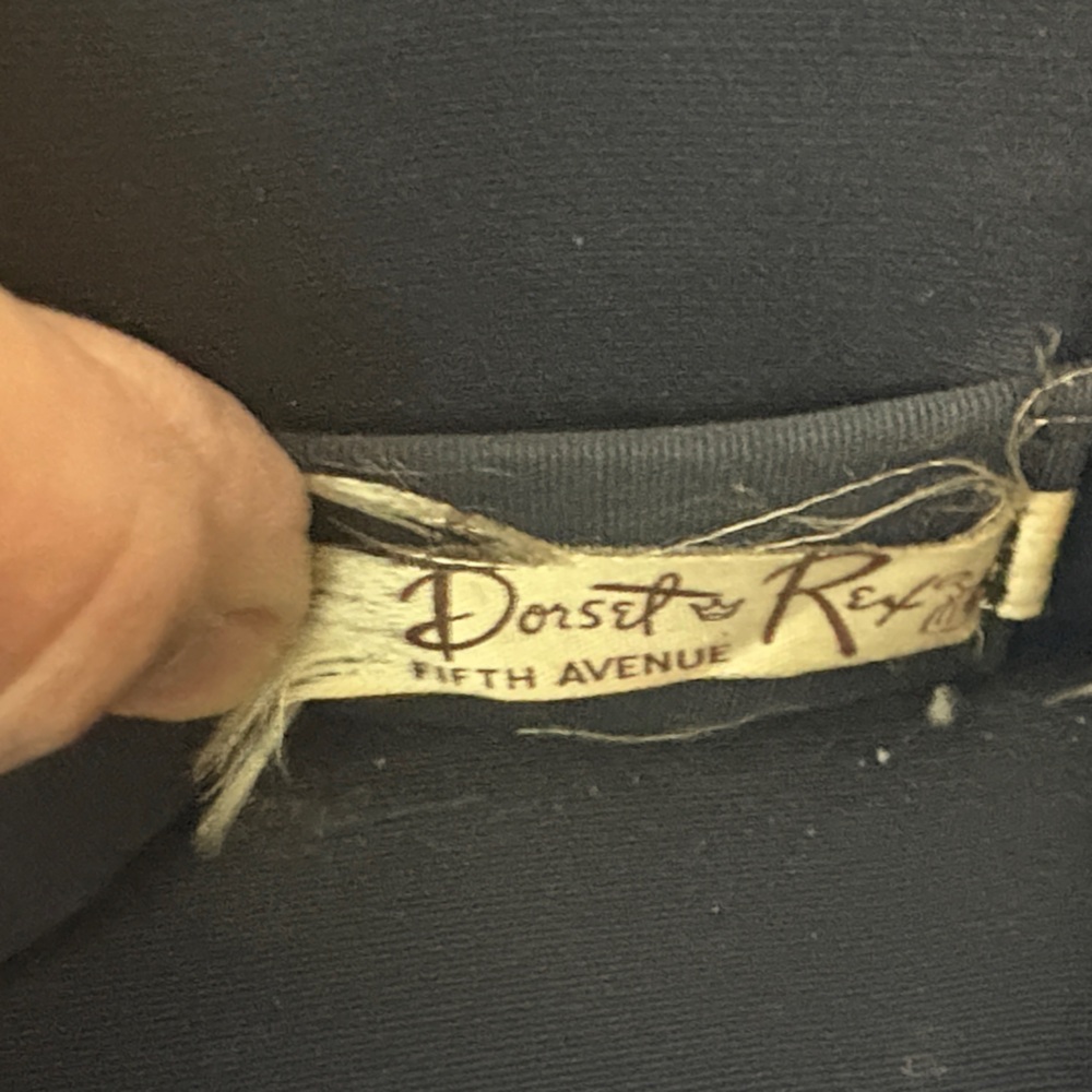 Rare vintage woven metal handbag with Lucite lid and handle.